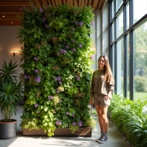 vertical plant wall